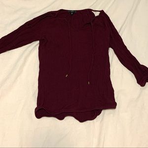 Maroon Dynamite Blouse